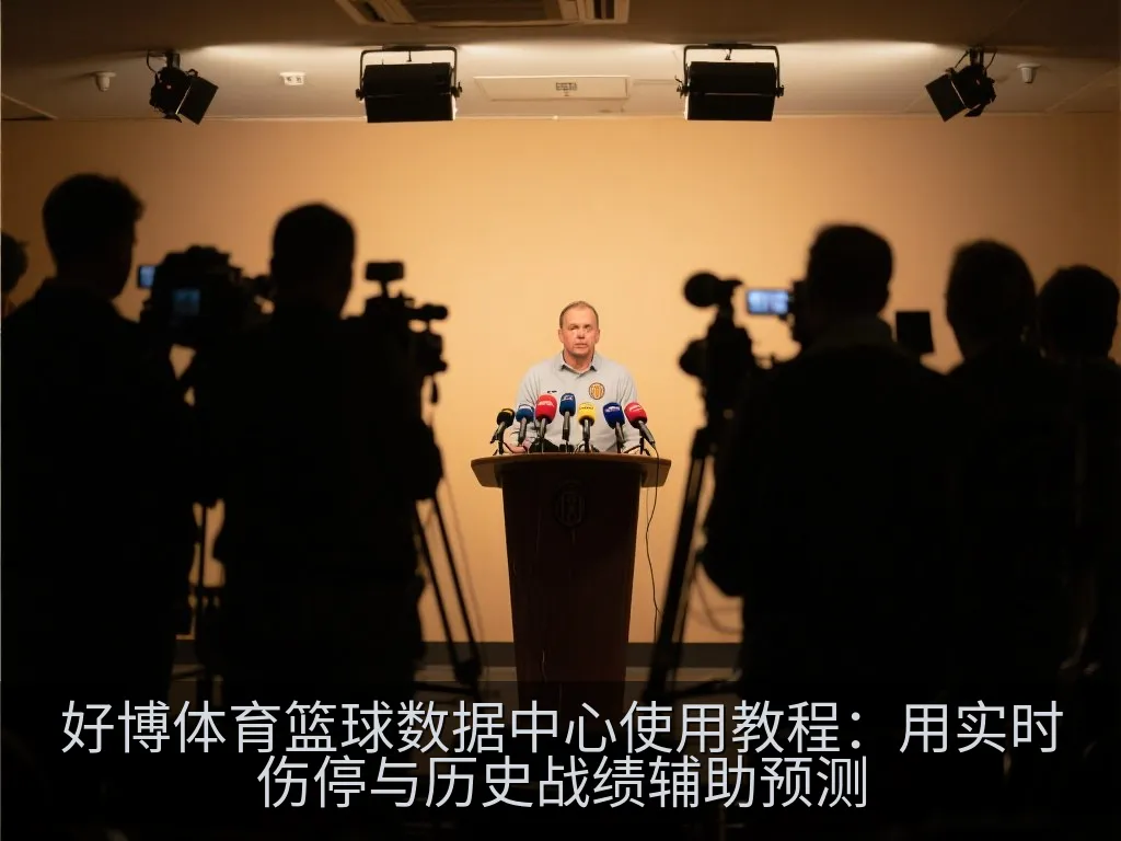 好博体育篮球数据中心使用教程：用实时伤停与历史战绩辅助预测